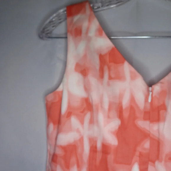 Calvin Klein pleated summer sleeveless tie dye dress - Picture 10 of 11
